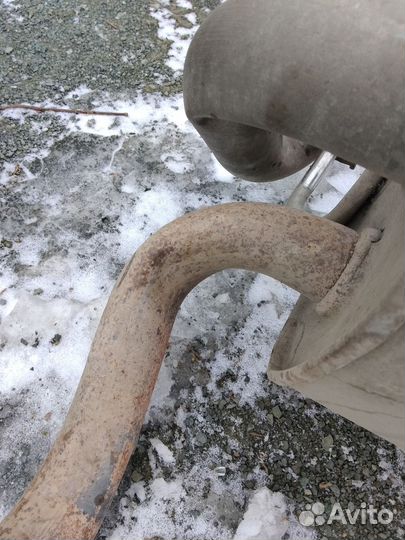 Глушитель Chevrolet Cruze свежий с дефектом