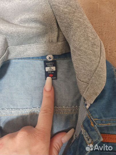 Джинсовый костюм на мальчика