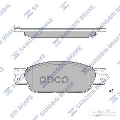 SP4061 колодки дисковые передние Jaguar S-Type