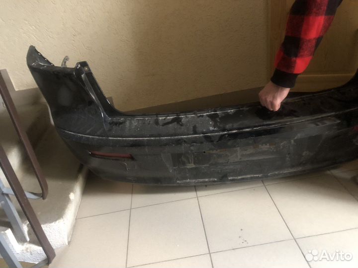 Задний бампер lancer 10