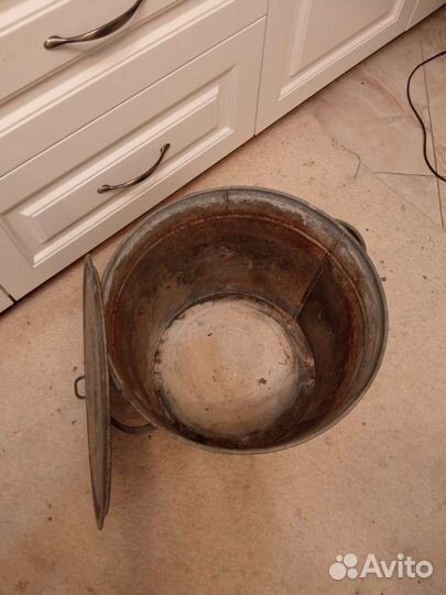 Бак большой оцинкованый