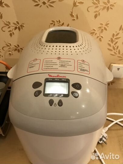 Хлебопечка moulinex б/у