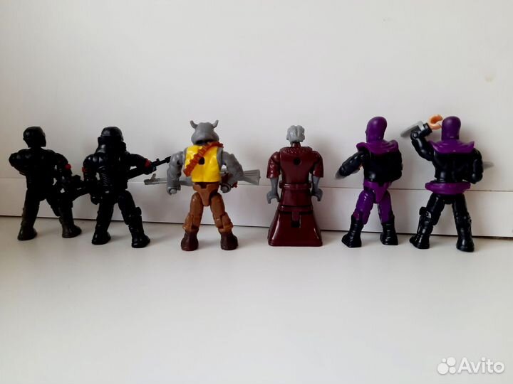 Mega Blocks Черепашки Ниндзя и clan foot