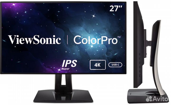 Дизайнерский монитор ViewSonic ColorPro VP2768a-4K