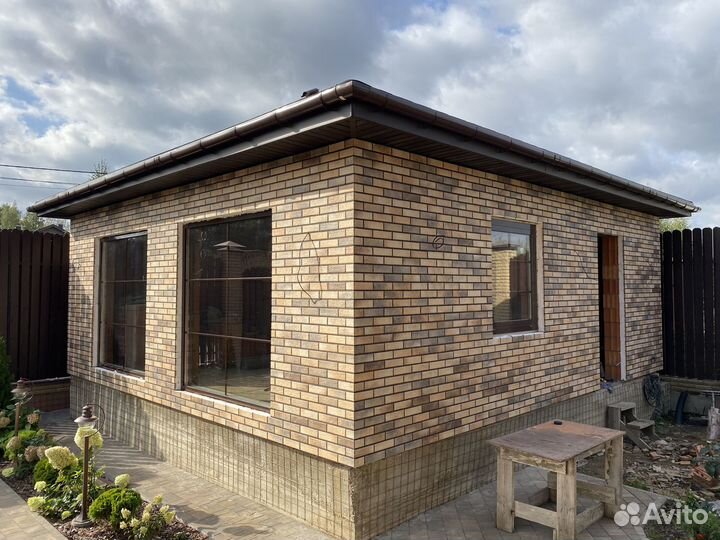 Термопанель фасадная клинкерная Retro Brick Chili