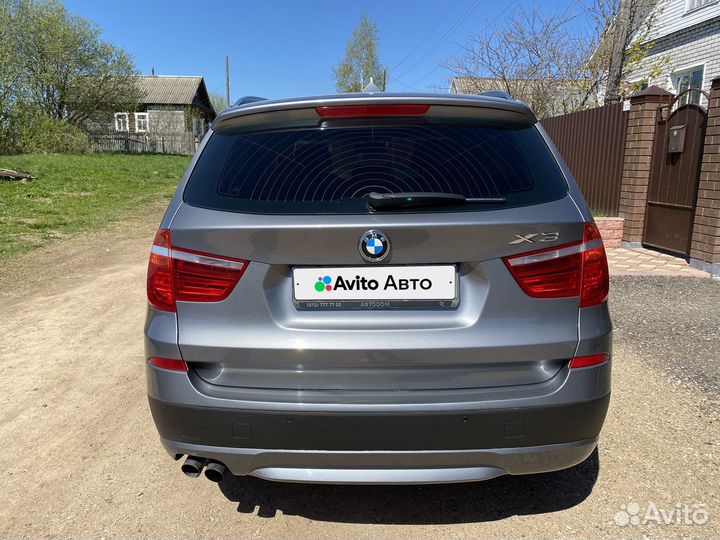 BMW X3 2.0 AT, 2012, 169 500 км