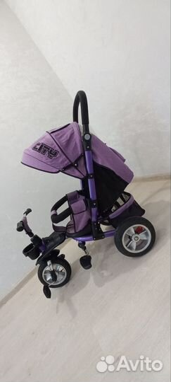 Трехколесный велосипед коляска