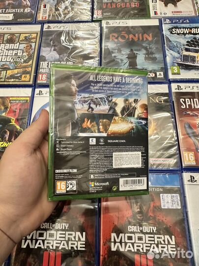 Игра Xbox final fantasy vii 7 reunion