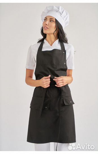 Фартук с грудкой поварской
