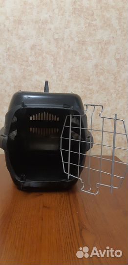 Переноска для кошек пластиковая бу