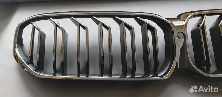 Решётка радиатора bmw g30 f90 m5 cs style чёрная