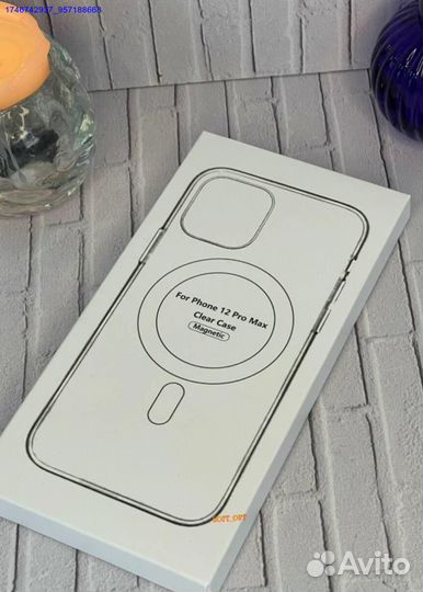 Прозрачный чехол на iPhone