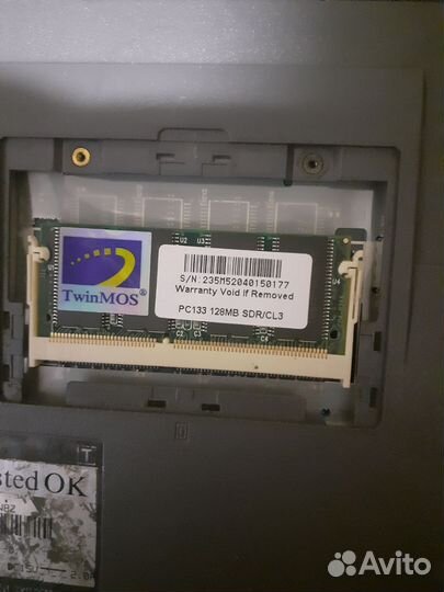 Раритетный ноутбук Toshiba Satellite 2065 CDS
