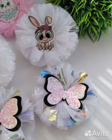 Резиночки для волос ручной работы