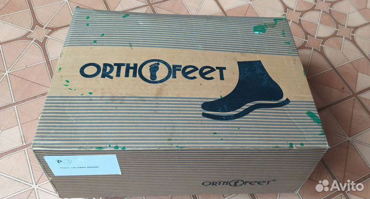 Туфли мужские кожаные ортопедические