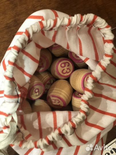 Домашнее Русское лото бочонки СССР