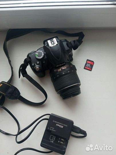 Зеркальный фотоаппарат nikon d3000