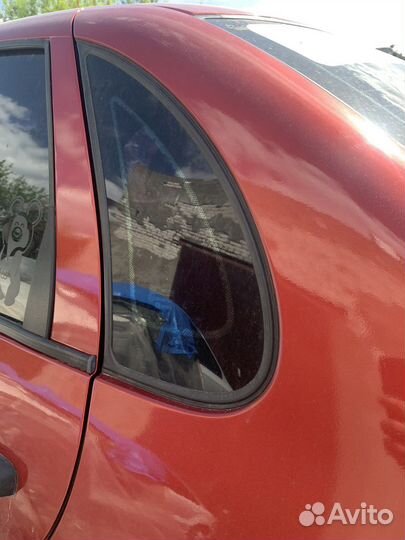 Задняя левая форточка Лада Kalina Калина 1118