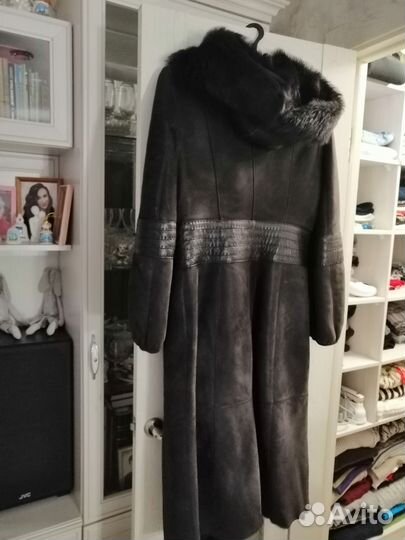 Дубленка натуральная женская 46 48