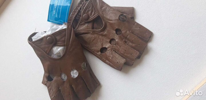 Перчатки митинки новые нат.кожа 7,5