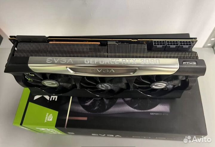 Видеокарта RTX 3090 FTW3 ultra 24 Gb Evga
