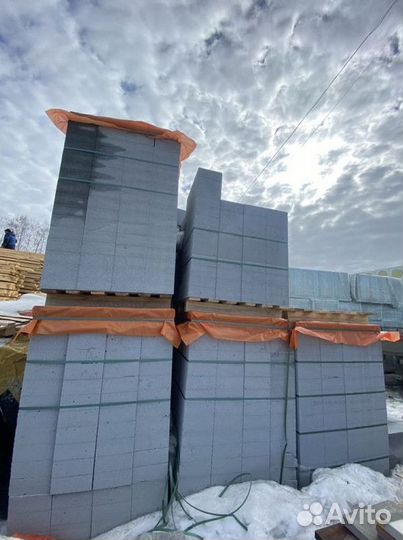 Газоблок (Газобетонный блок) твинблок