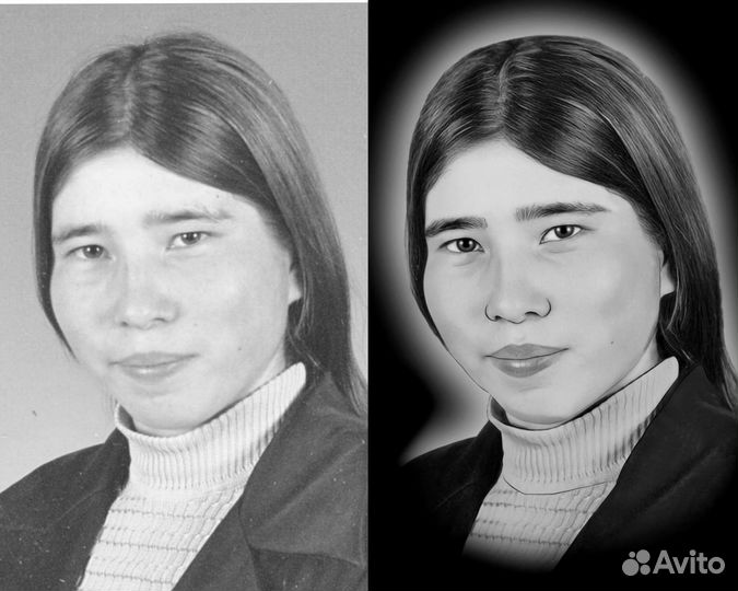 Ретушь фотографий на памятник