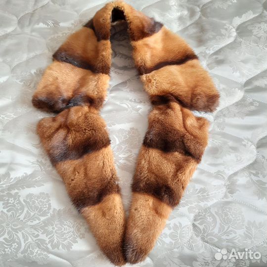 Меховой воротник норка