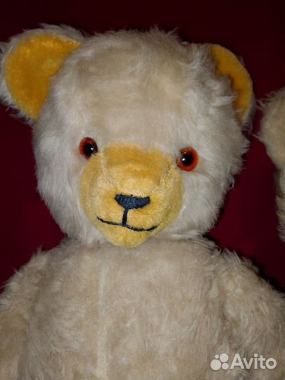 Мишка плюшевый ГДР времен СССР