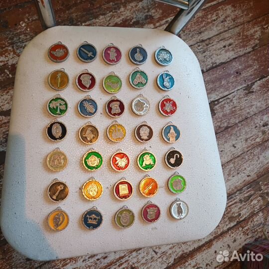 Медальоны шрек 35 шт