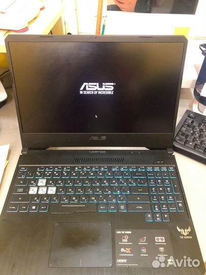 Игровой ноутбук Asus TUF505D/Ryzen 7 3750H/GTX 166