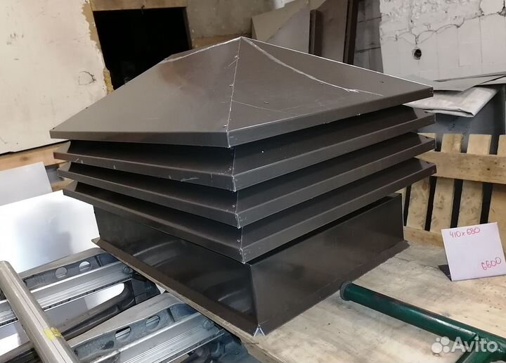 Дымник, оголовок, флюгарка на трубу