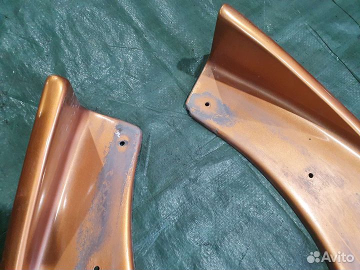 Плавники переднего бампера универсальные