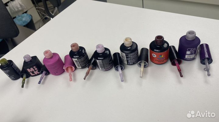 Цветная база для ногтей