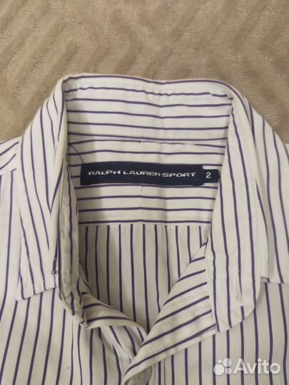 Рубашка Ralph lauren в полоску 146см