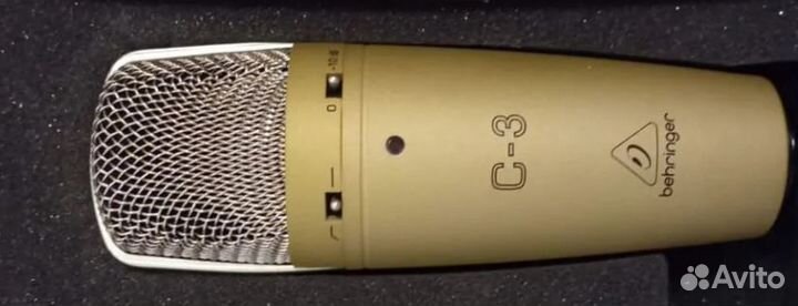 Настоящий конденсаторный микрофон Behringer C-3