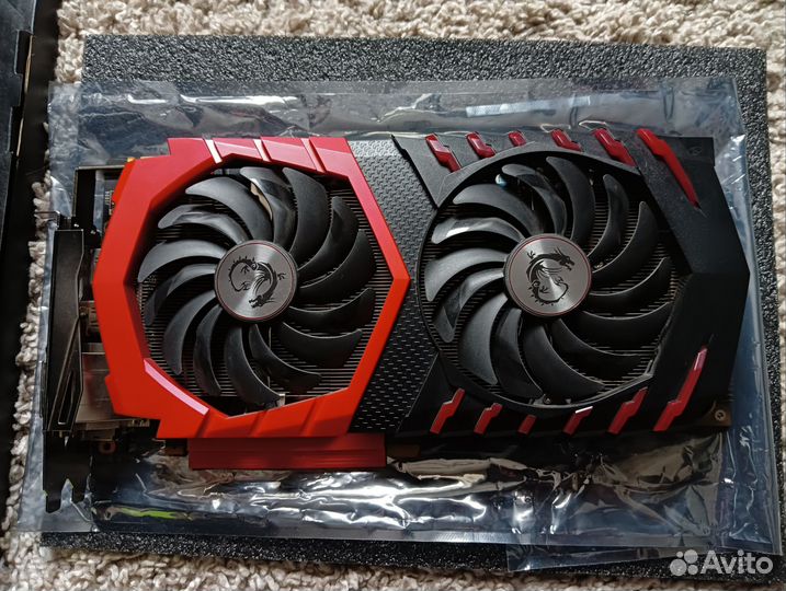 Видеокарта GTX 1070 8gb msi gamming x