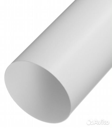 Воздуховод круглый пластиковый d125 мм 0,5 м