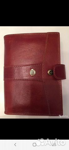 Кошелек унисекс из натуральной кожи