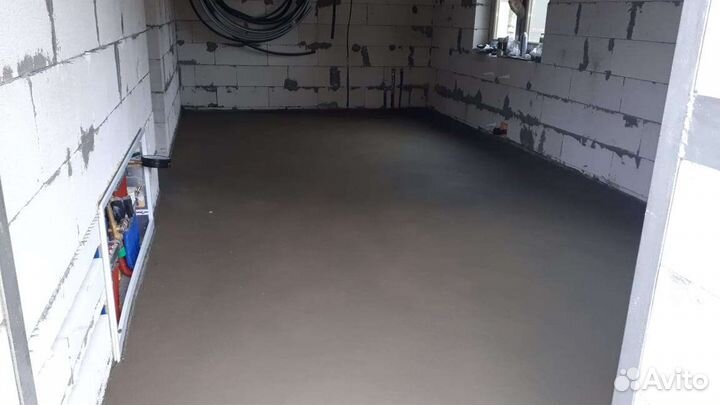 Полусухая стяжка пола