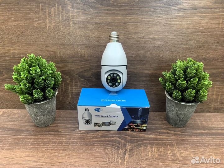 WiFi-камера поворотная Е27 2Мп