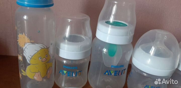 Бутылочки avent, соски на бутылочку avent