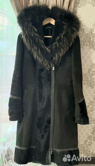 Дубленка натуральная женская 42 44