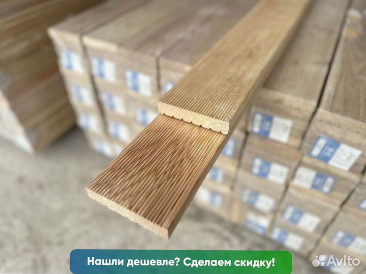 Террасная доска из лиственницы