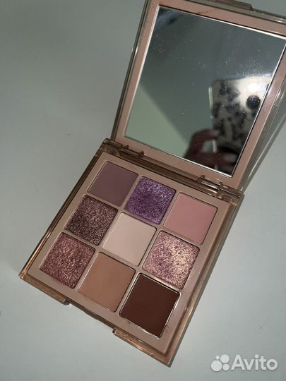 Huda beauty тени nude