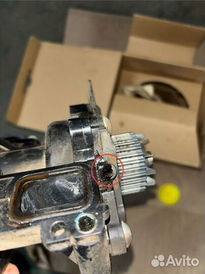 Корпус термостата и помпа VAG Gen 2 1.8-2.0tfsi