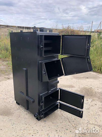 Твердотопливный котел длительного горения