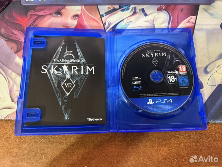 Диск Skyrim VR ps4