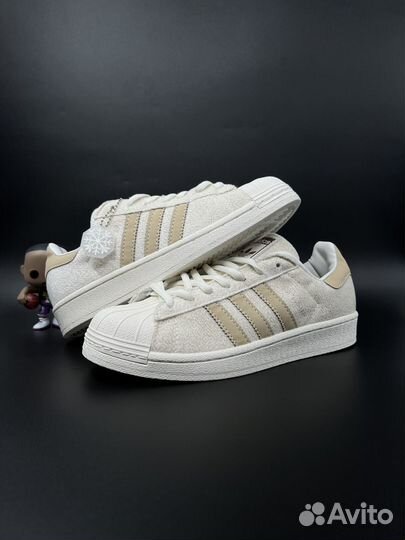 Кроссовки Adidas Superstar Winter Cream