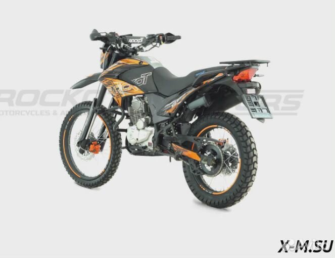 Мотоцикл эндуро rockot XR250 (оранжевый/черный, 21